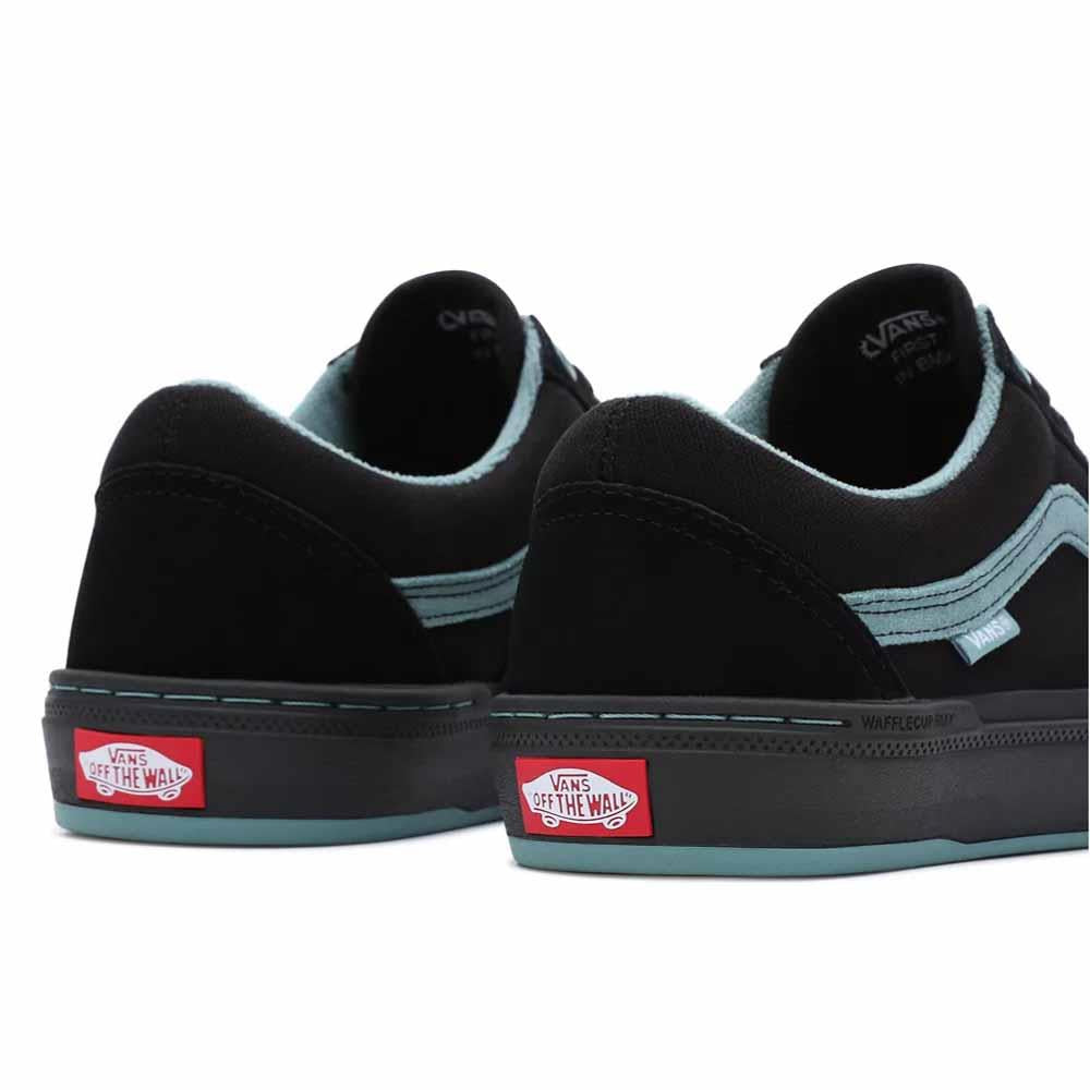 Vans BMX Old Skool Skate Shoes Vulcanised Black Teal Skate Shoes