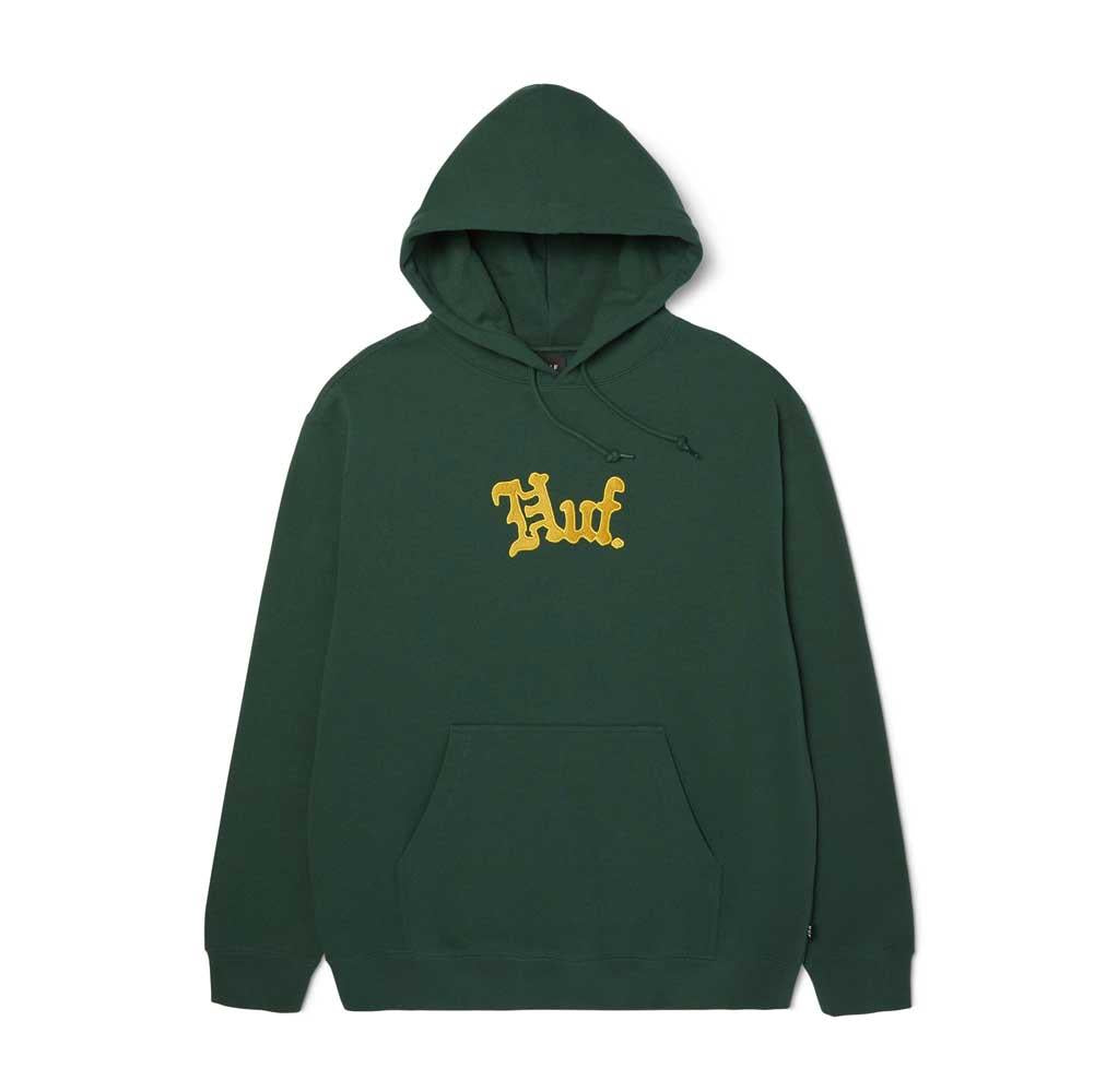 HUF Noble Pullover Hooded Sweatshirt Forest Green