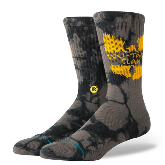 Stance Socks Shaolin Slums Crew Black Large UK7 to UK11