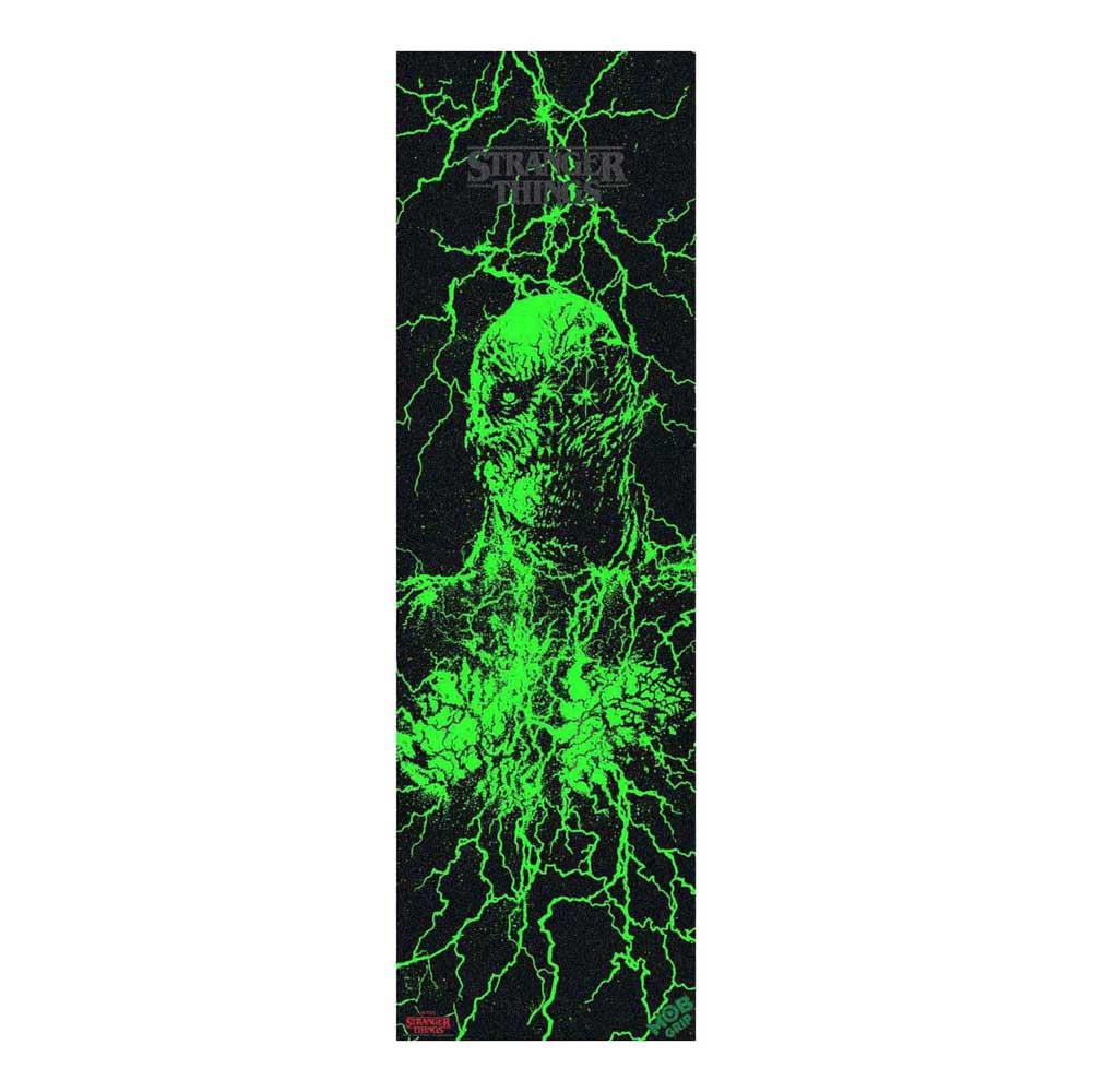 Mob Griptape X Stranger Things Vecna Black Green Skateboard Grip tape 10"
