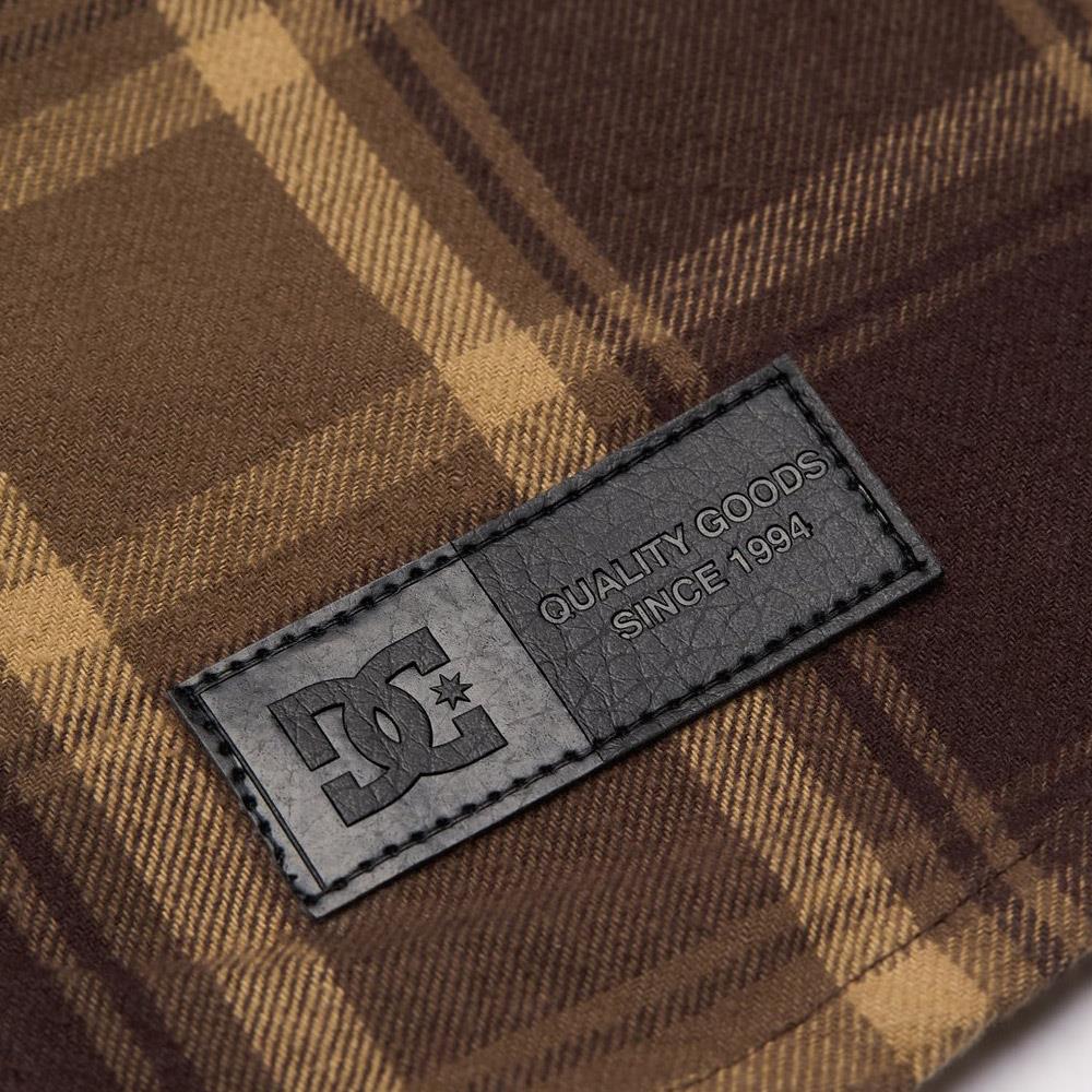 DC Shoe Co Ruckus Coffee Bean Brown Hooded Long Sleeve Shirt