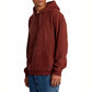 RVCA Hewitt Hooded Sweatshirt Dark Red Earth