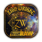 Bronson Speed Co. Skateboard Bearings Zion Wright Pro 6-Ball Raw Silver Orange