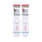 Stance Socks X Home Alone Little Neros White Large