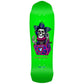 Powell-Peralta Chris Hiett Skateboard Deck 7 Ply Neon Green Blue Foil Skull 9.5"