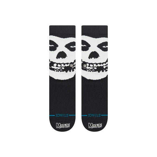 Stance Socks Misfits Beware Crew Black Large