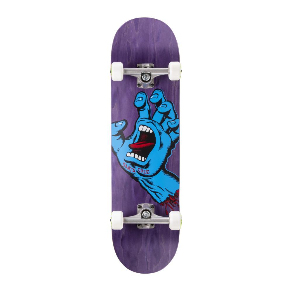 Santa Cruz Screaming Hand Purple Complete Skateboard Kit 8.375"