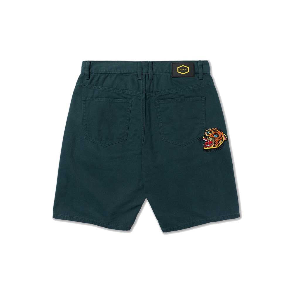 RVCA Kaleb 5 Pocket Shorts Hunter Green