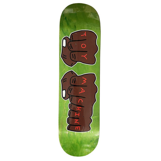 Toy Machine Spring '26 Fists Randon Stains Skateboard Deck 8.25"