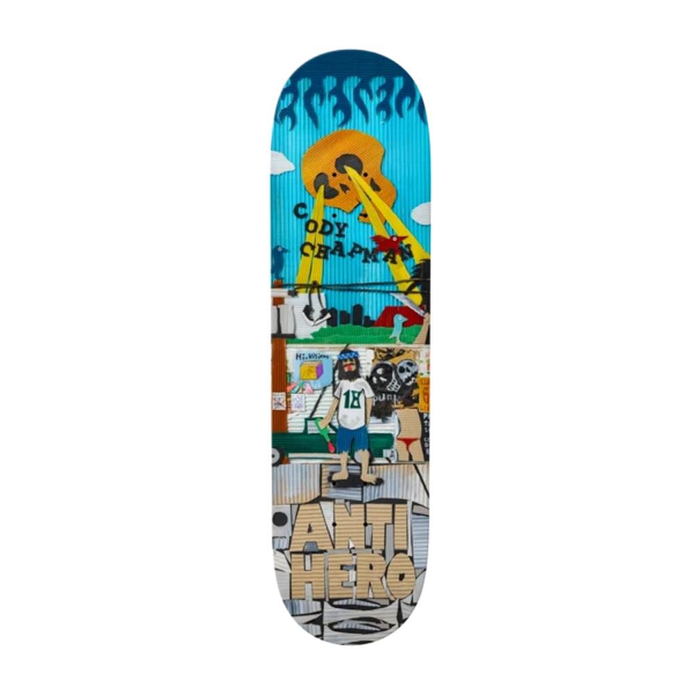 Anti Hero Chapman Kenji Goto Skateboard Deck Multi 8.75"