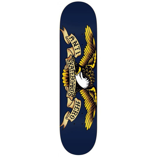 Anti Hero Team Classic Eagle Skateboard Deck Navy 8.5"