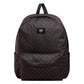 Vans Old Skool Check Backpack Black/Charcoal
