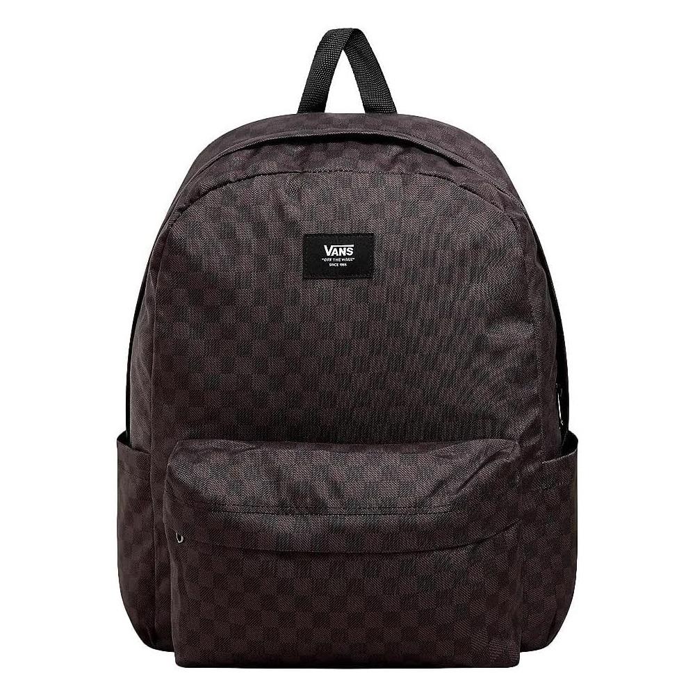 Vans Old Skool Check Backpack Black/Charcoal