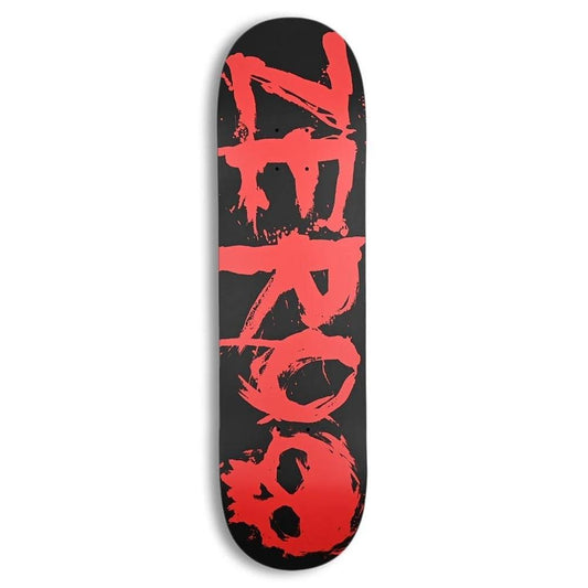 Zero Bam Margera Blood Skateboard Deck Black Red 8.25"