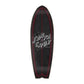Santa Cruz Cruzer Complete Skateboard Tangled Web Shark Black/Red 8.81"