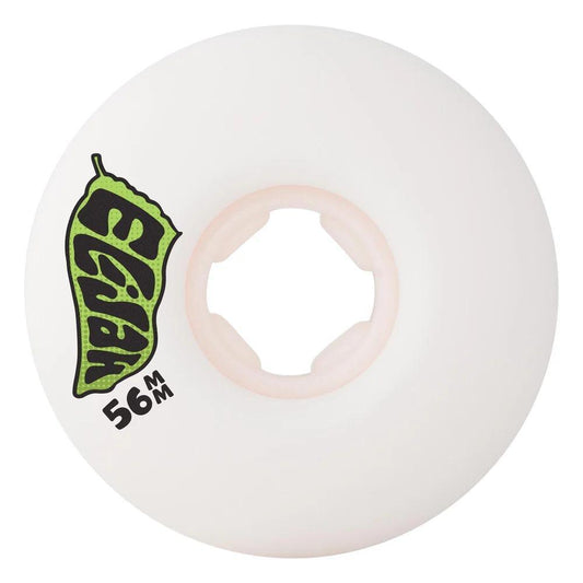 OJ Skateboard Wheels Akerley Chrysalis Chubbies 99a White 56mm