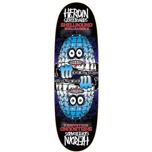 Heroin Skateboards Shellbound Skateboard Deck 9.5"