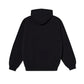 Polar Skateboards Dave Hooded Sweatshirt Cut Outs Black