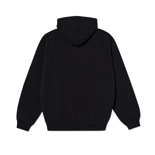 Polar Skateboards Dave Hooded Sweatshirt Cut Outs Black