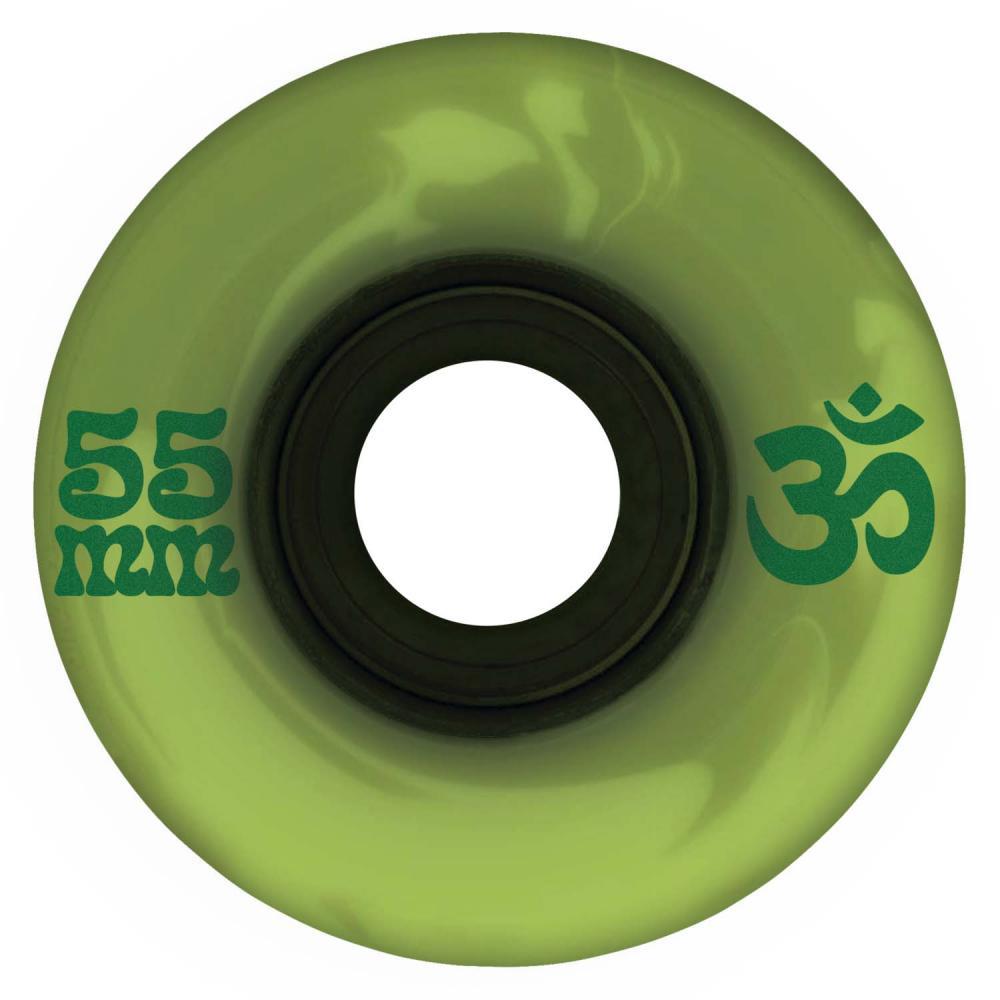 OJ CruZen Marble Swirl Super Juice Skateboard Wheels 78a Emerald 55mm