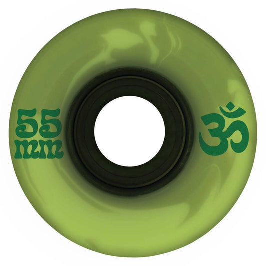 OJ CruZen Marble Swirl Super Juice Skateboard Wheels 78a Emerald 55mm