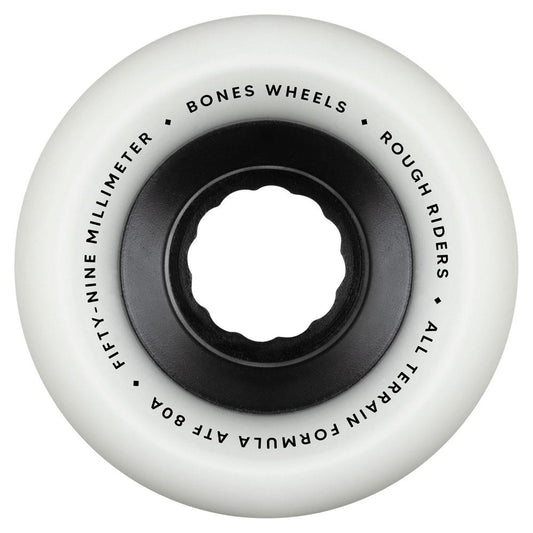 BONES Wheels SP26 All Terrain Formula Rough Riders ATF 59mm 80A White