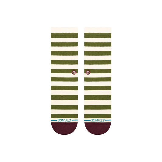 Stance Socks Breton Crew Green Medium