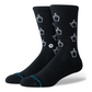Stance Cursor Crew Socks Black Large Uk7-11