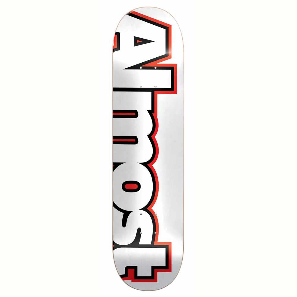 Almost Outliner HYB Skateboard Deck White 8''