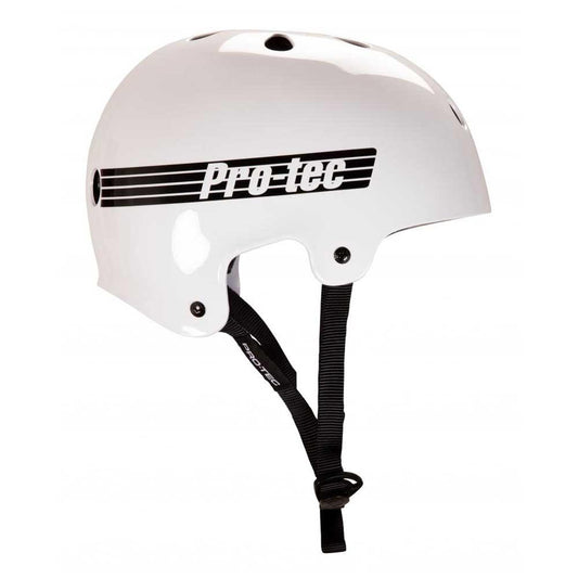 Pro-Tec Helmet Old School Cert Gloss White Adult