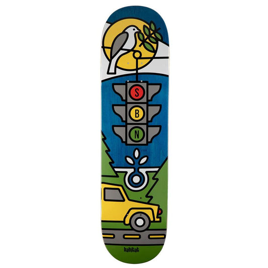 Habitat Silas Baxter-Neal Sunny Afternoon Skateboard Deck 8.25"