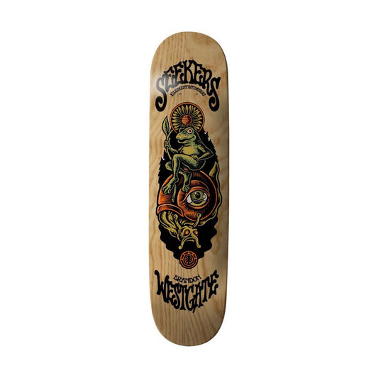 Element Pro Skateboard Deck Seekers Brandon Westgate Natural Wood 8"