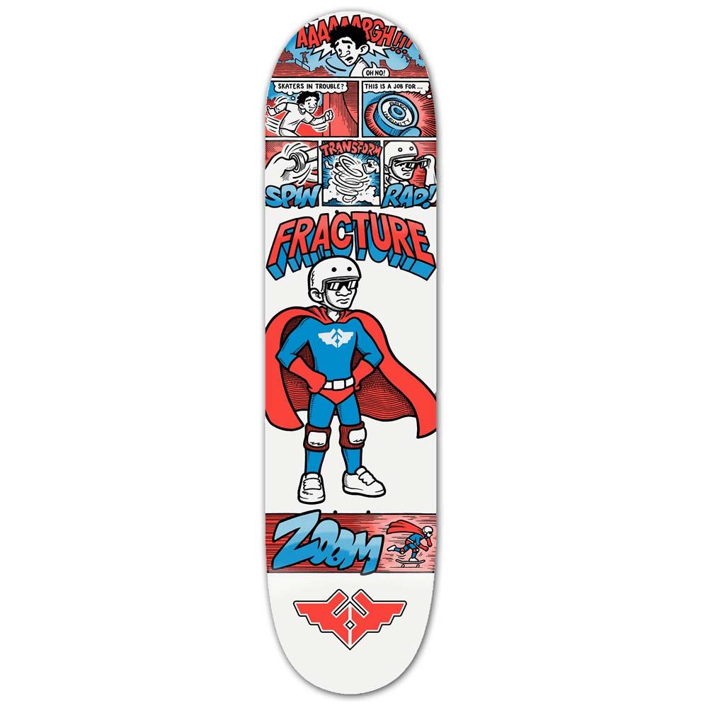 Fracture x Jon Horner Fracture Man Skateboard Deck Multi 8"