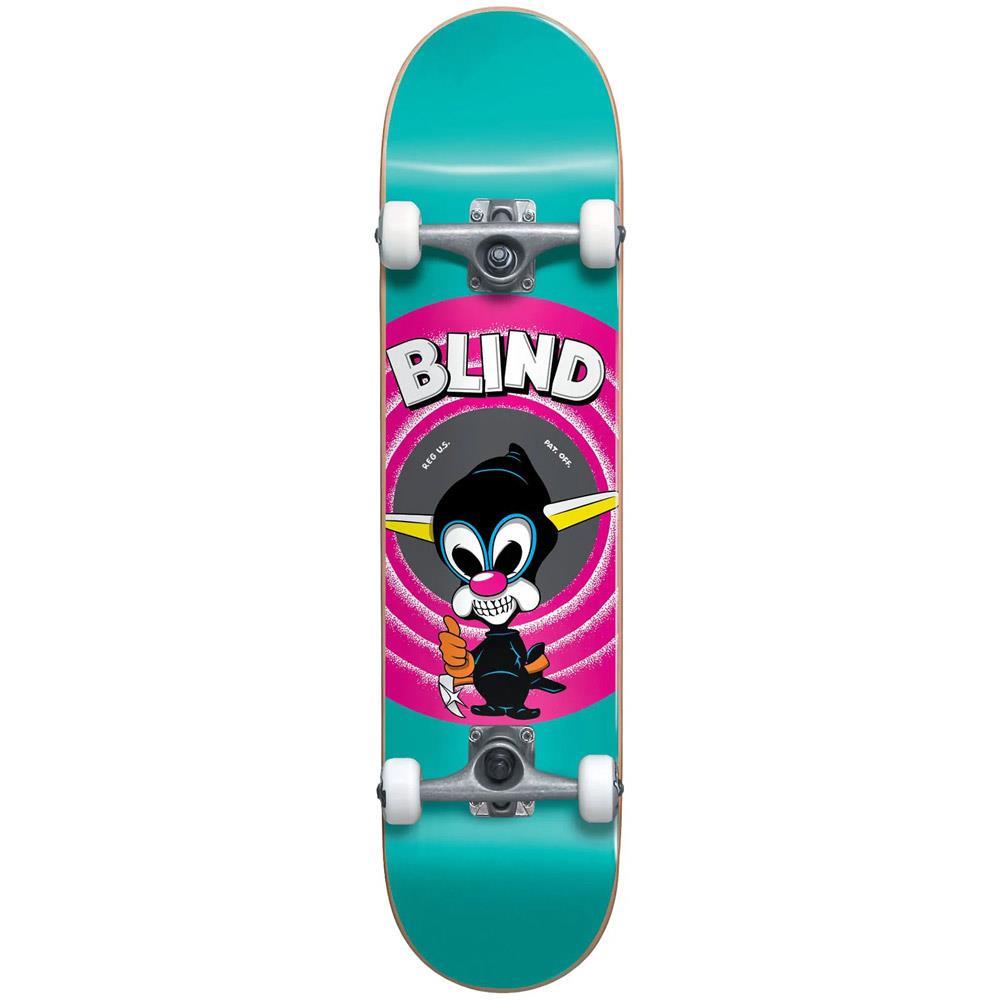 Blind Classic Reaper Impersonator Factory Complete Skateboard Neon 8''