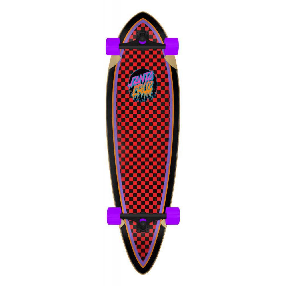 Santa Cruz Factory Complete Longboard Rad Dot Pintail Multi 33"