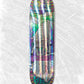 Real Dennis Holographic Cathedral Skateboard Deck Multi 8.38"