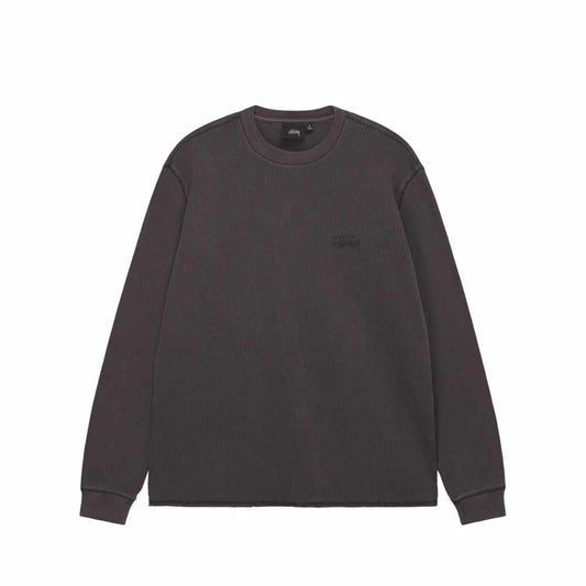 Stussy Basic Stock Long Sleeve Thermal Black