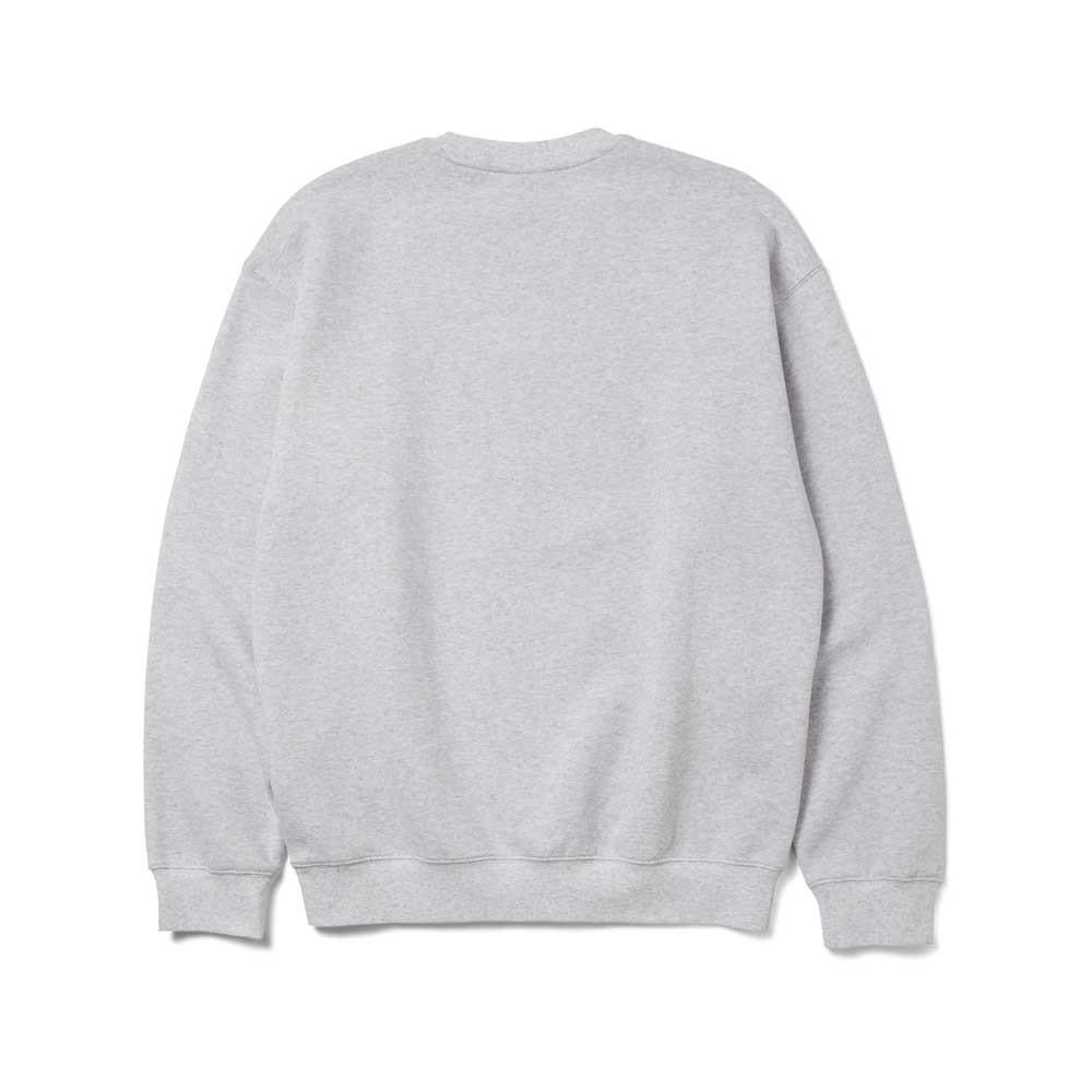 HUF X Spitfire Union Crewneck Sweatshirt Heather Grey