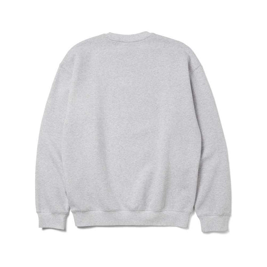 HUF X Spitfire Union Crewneck Sweatshirt Heather Grey