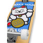 Enuff Lucky Cat Complete Skateboard 92A Medium Wheels Mini Natural 7.25"