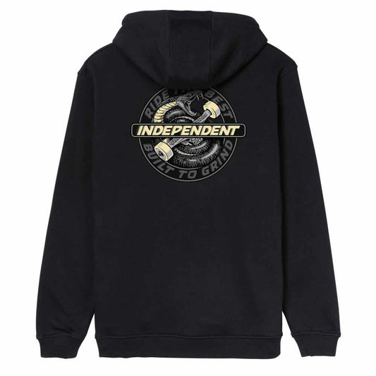 Independent Speed Snake Hooded Sweatshirt Black