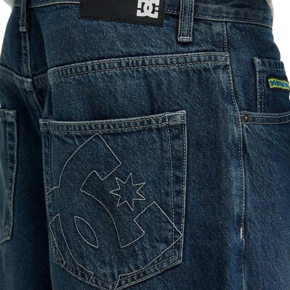 DC Shoe Co Worker Baggy Denim Double That Dark Denim FA26