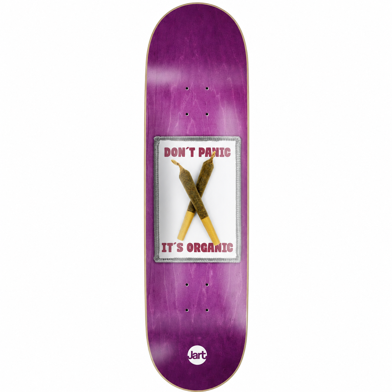 Jart Patch HC Skateboard Deck Random Stains 8.0"