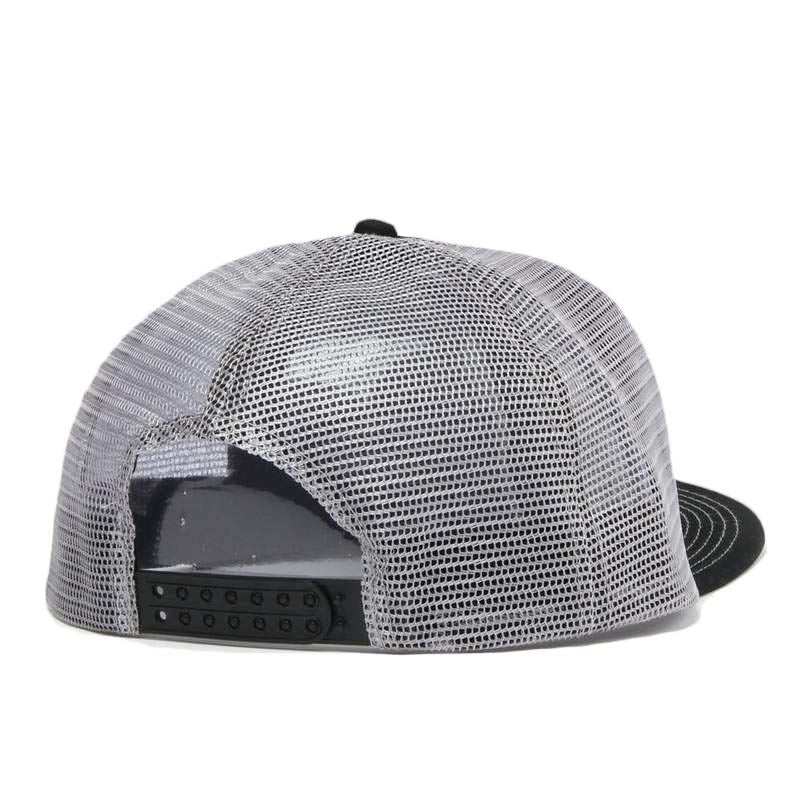 Thrasher Mesh Trucker Cap SK8 Goat Logo Embroidered Black/Grey