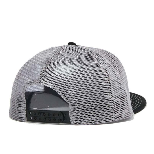 Thrasher Mesh Trucker Cap SK8 Goat Logo Embroidered Black/Grey