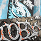 Real New Pro Pro Toby Ryan Oval Skateboard Deck Silver 8.38"
