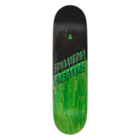 Creature Skateboard Deck Fiend Twins Black/Green 8.6"