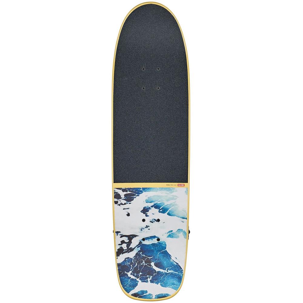 Globe Shooter Complete Skateboard Cruiser Yellow ComeHell 8.625"