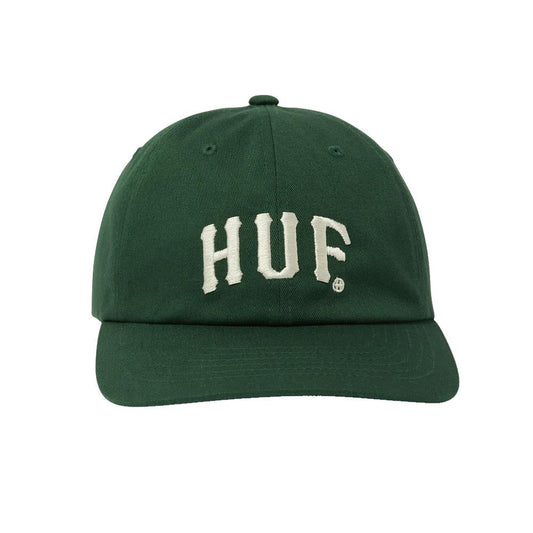 HUF Arch 6 Panel CV Snapback Forest Green