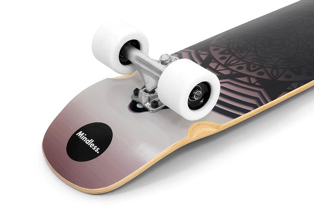 Mindless Drifter Complete Cruiser Skateboard Black 28 x 8''